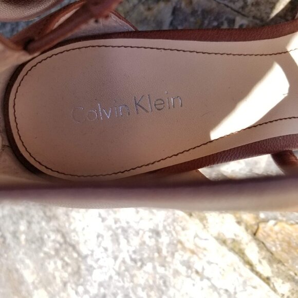 Calvin Klein Richelle Gladiator Strappy Sandals 9 - Picture 10 of 12